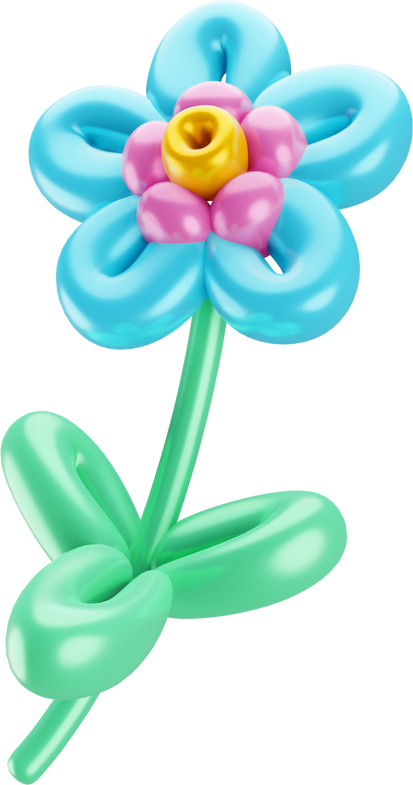 3D Flower Balloon