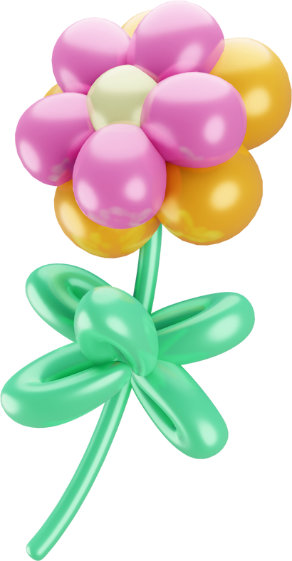 3D Flower Balloon