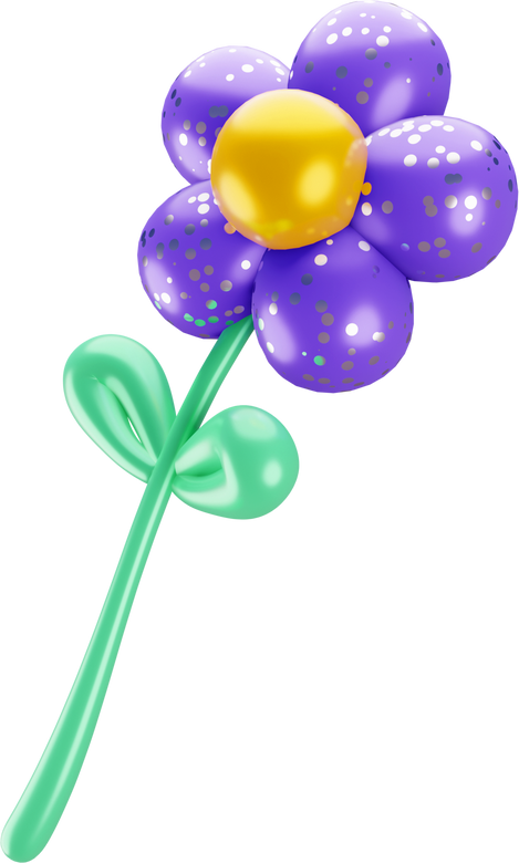 3D Flower Balloon